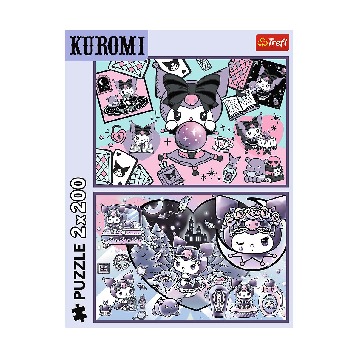 Puzzle Hello Kitty Psoty Kuromi 2x200 el. Trefl (13345)
