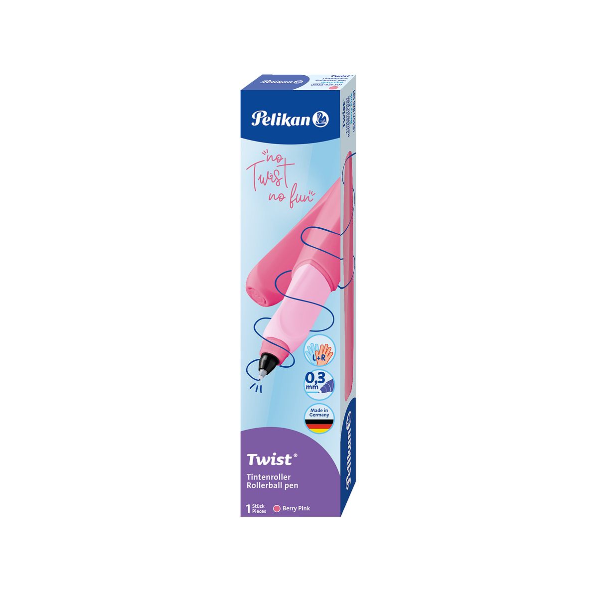 Pióro kulkowe Twist Berry Pink Pelikan (300010121)