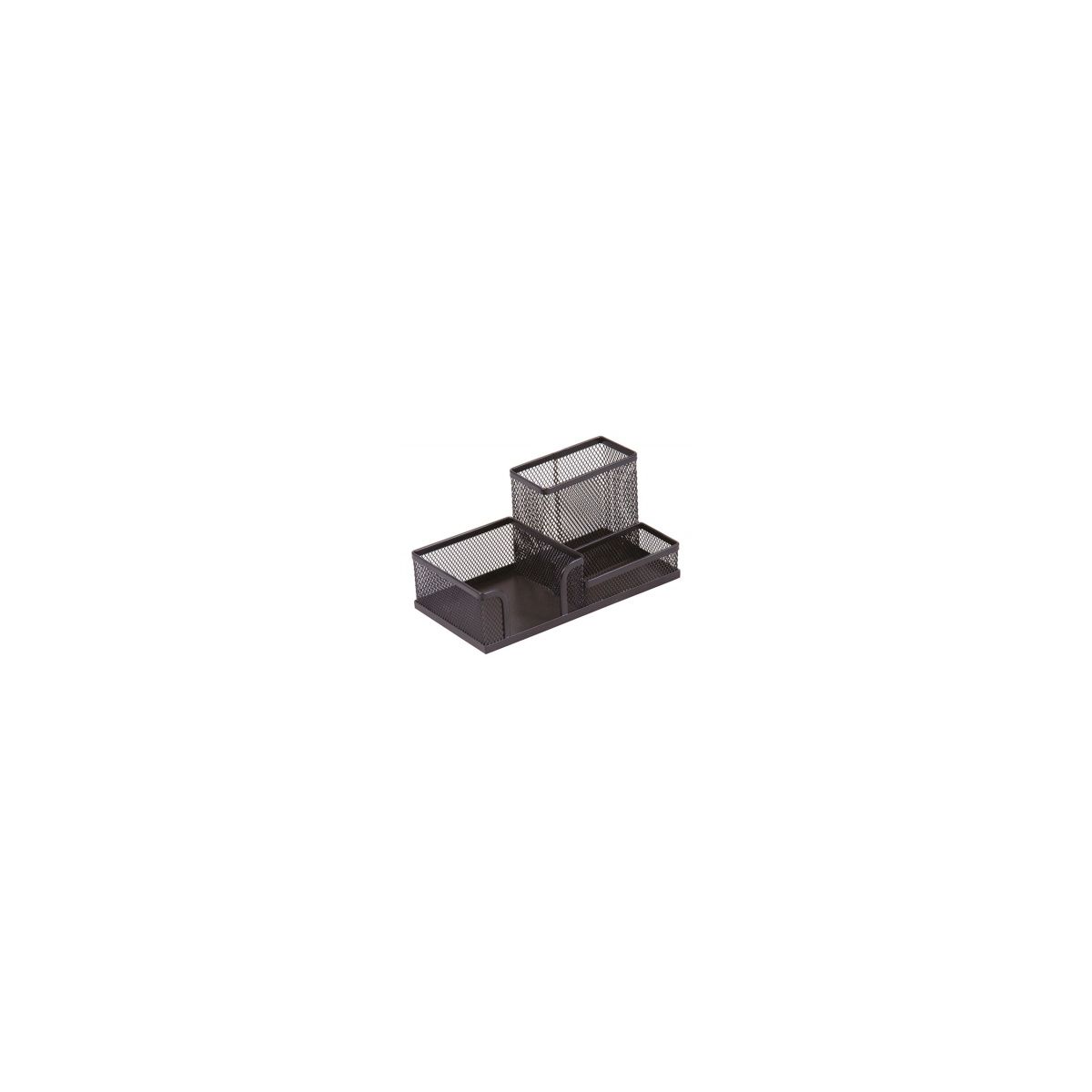 Przybornik na biurko czarny metal Q-Connect (KF16572)