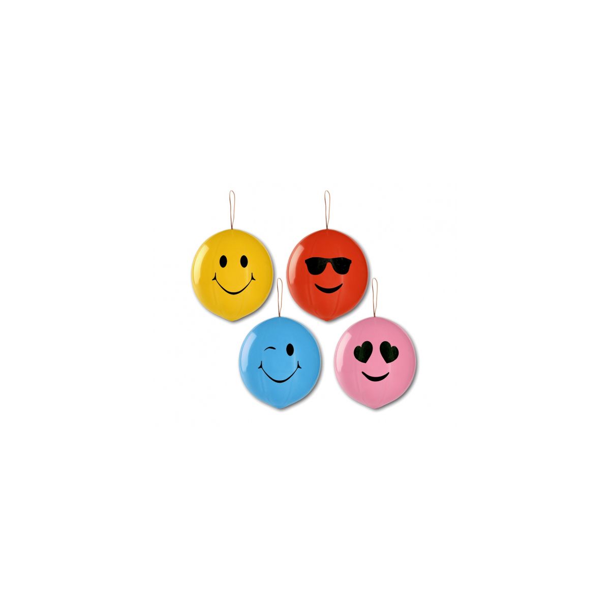 Balon kształty piłki Godan pilka z nadruku mix pastelowy 50 szt (gpbdi/)