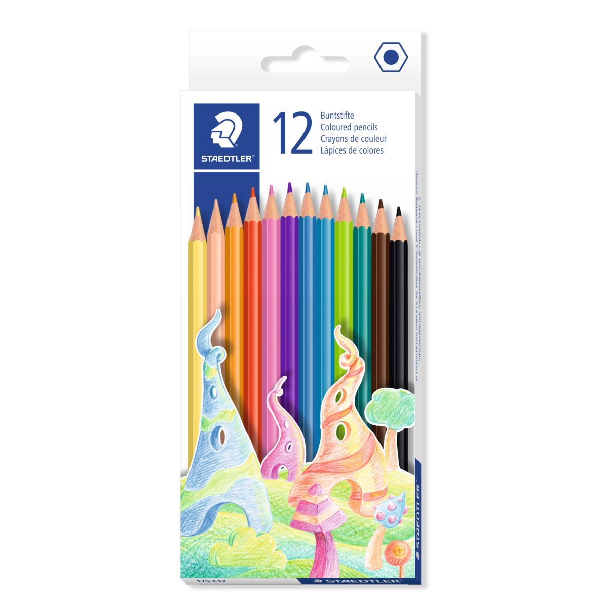 Kredki ołówkowe Staedtler 12 kol. (S 175 C12)