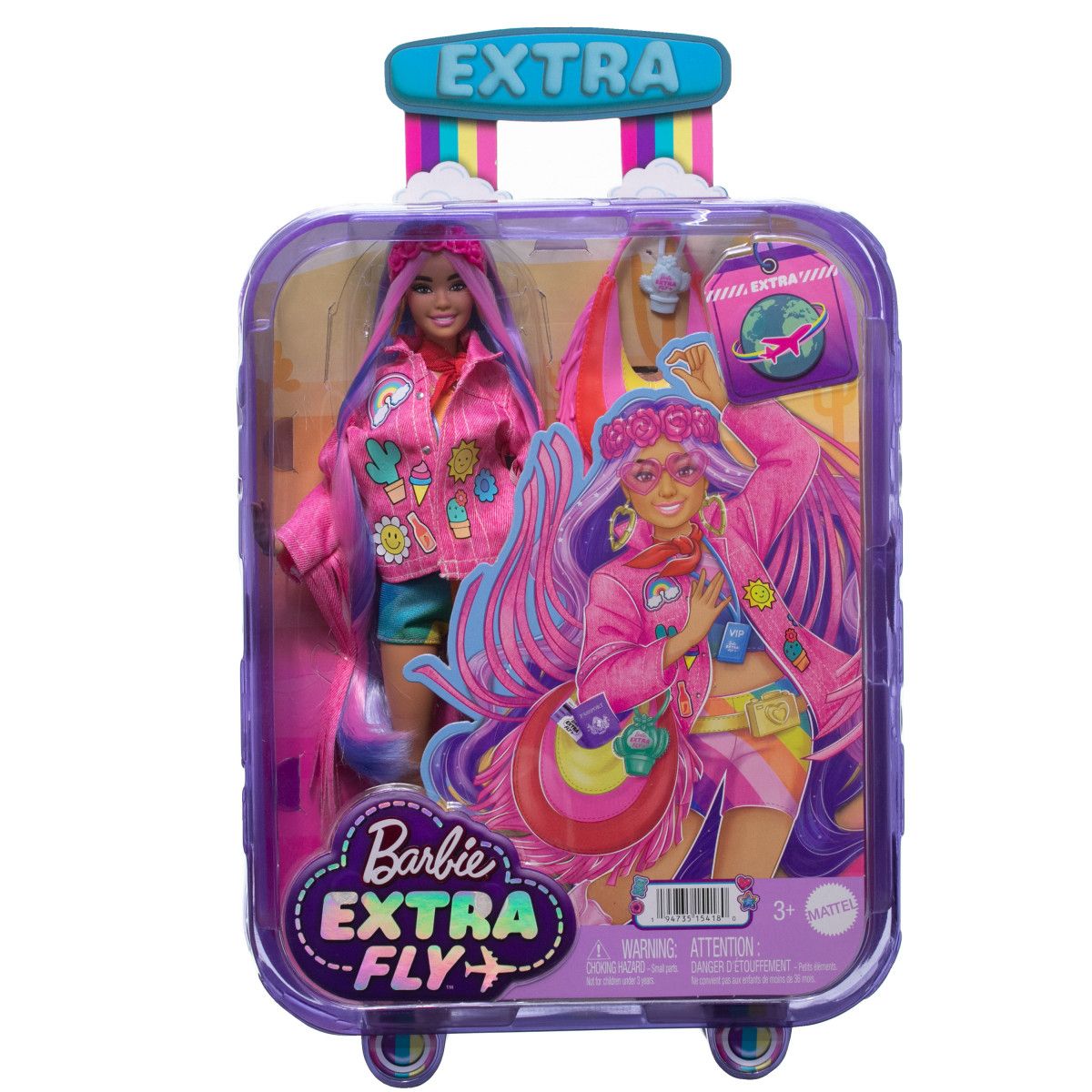 Lalka Barbie Extra Fly Hippie [mm:] 290 (HPB15)