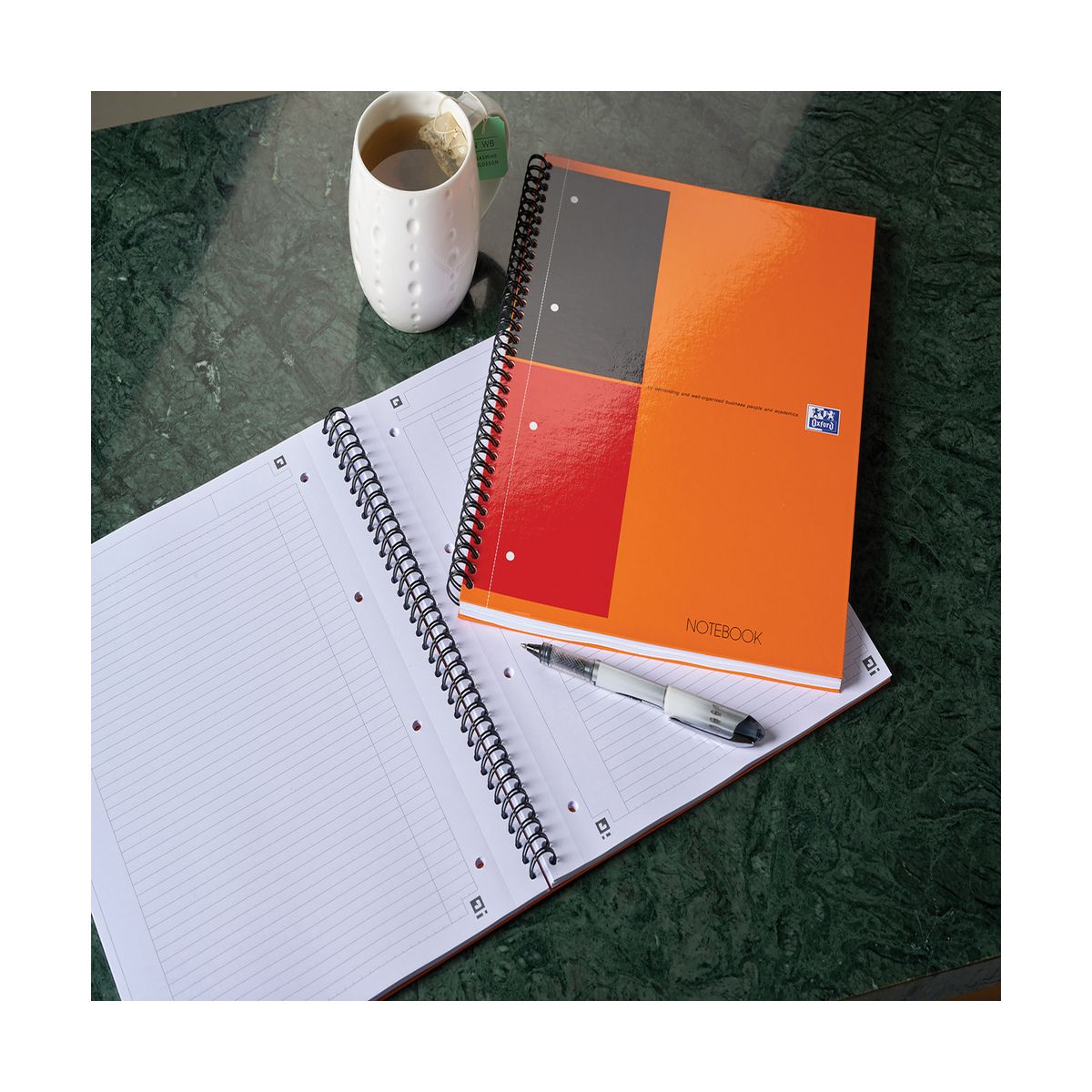 Kołozeszyt (kołobrulion) Oxford Notebook A4+ 90k. 80g linia (100104036)