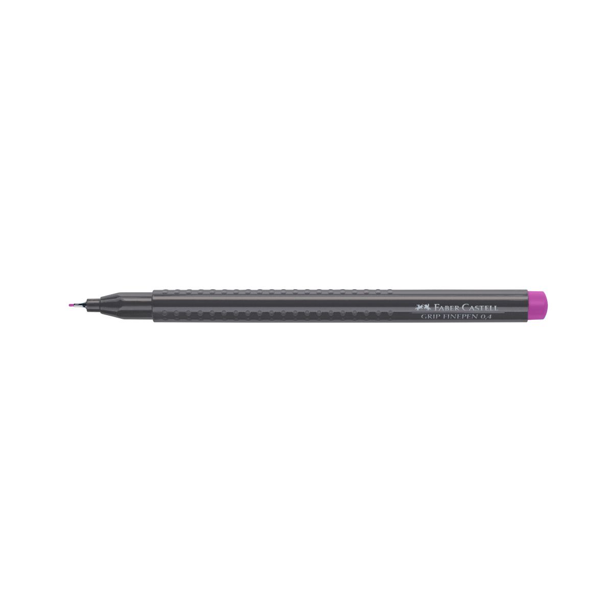 Cienkopis Faber-Castell Grip Finepen 0,4 śliwkowy (FC151634)