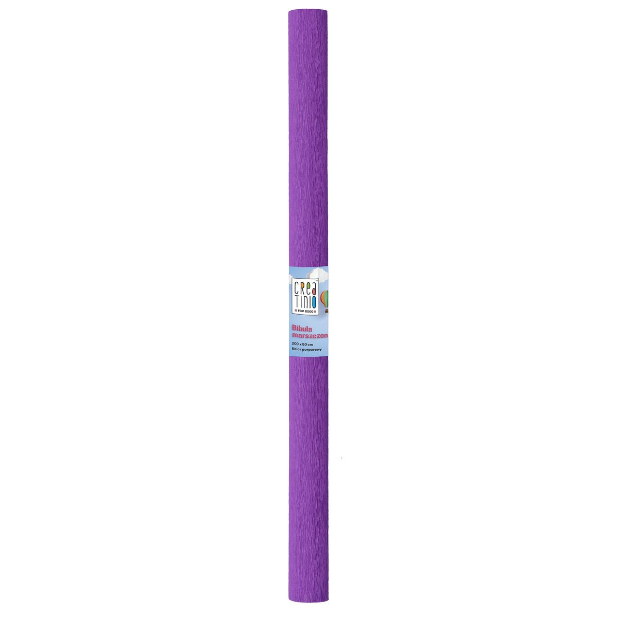 Bibuła marszczona TOP-2000 purpurowy 500mm x 2000mm (400153901)