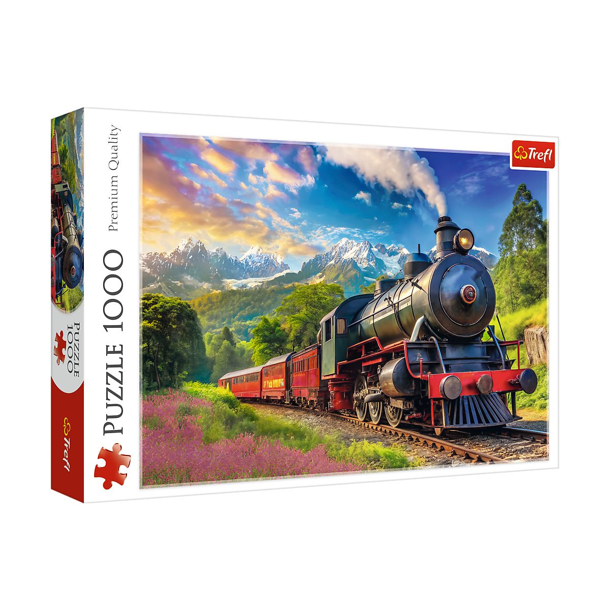 Puzzle Podróżę z pociągiem Trefl (10929)