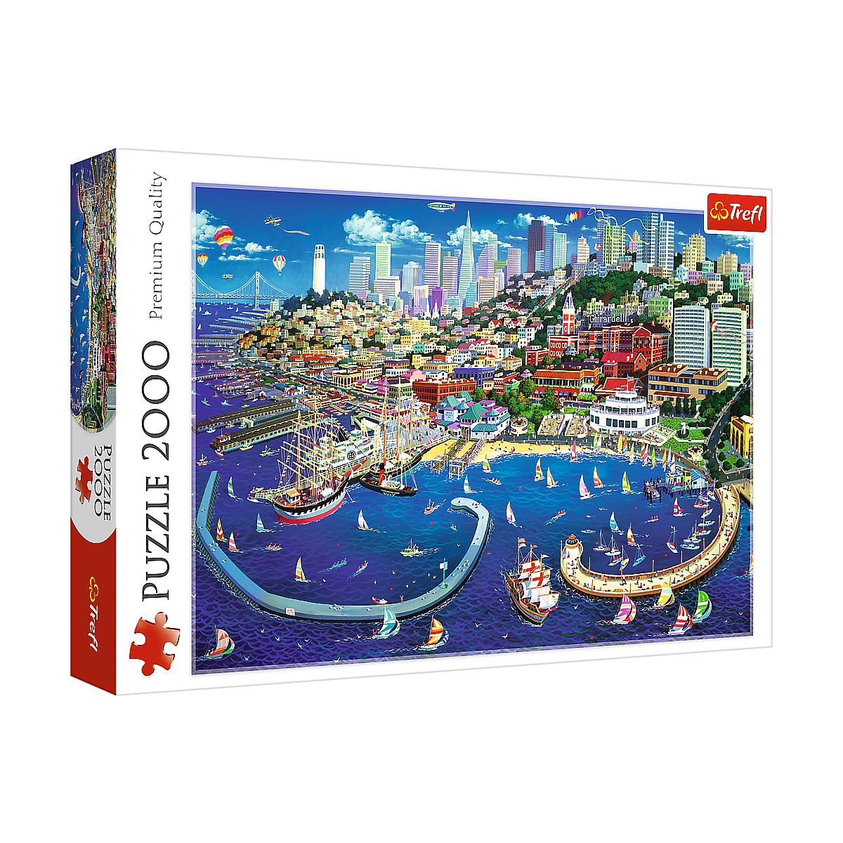 Puzzle Trefl Zatoka San Francisco 2000 el. (27107)