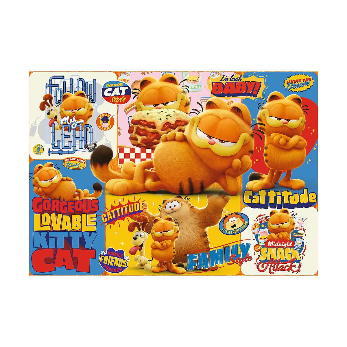 Puzzle Przygody Garfilda 1000 el. Trefl (10935)