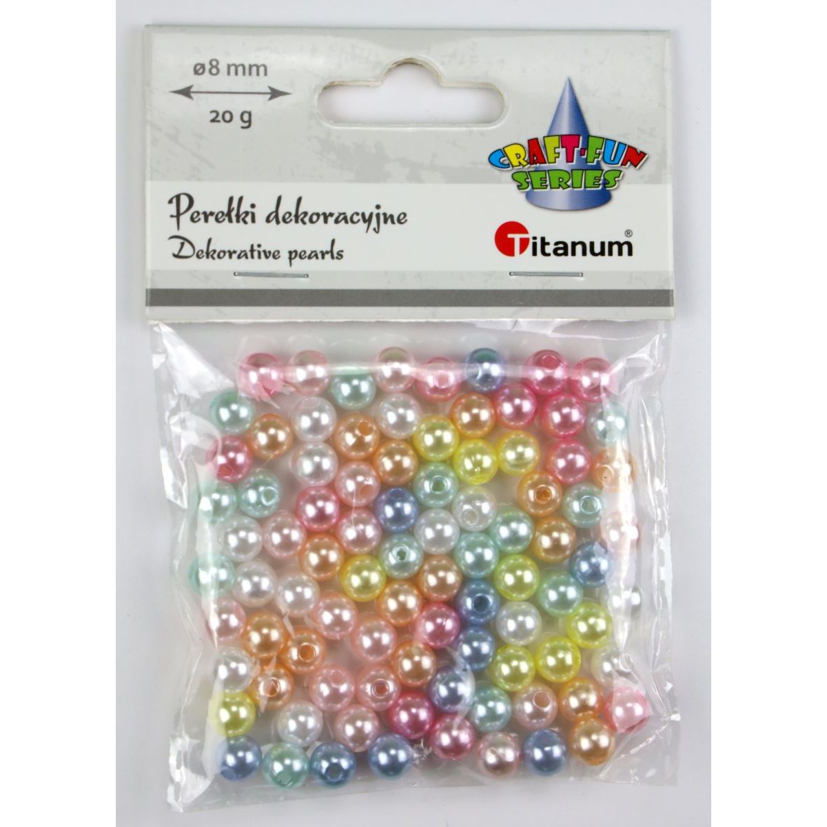 Perełki Craft-Fun Series 6mm Titanum (BJ25042729)
