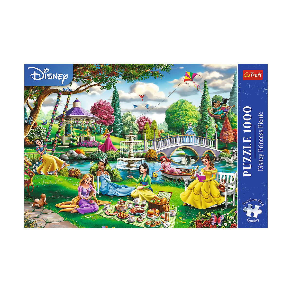 Puzzle Princess Piknik z Księżniczkami Disney 1000 el. Trefl (10919)