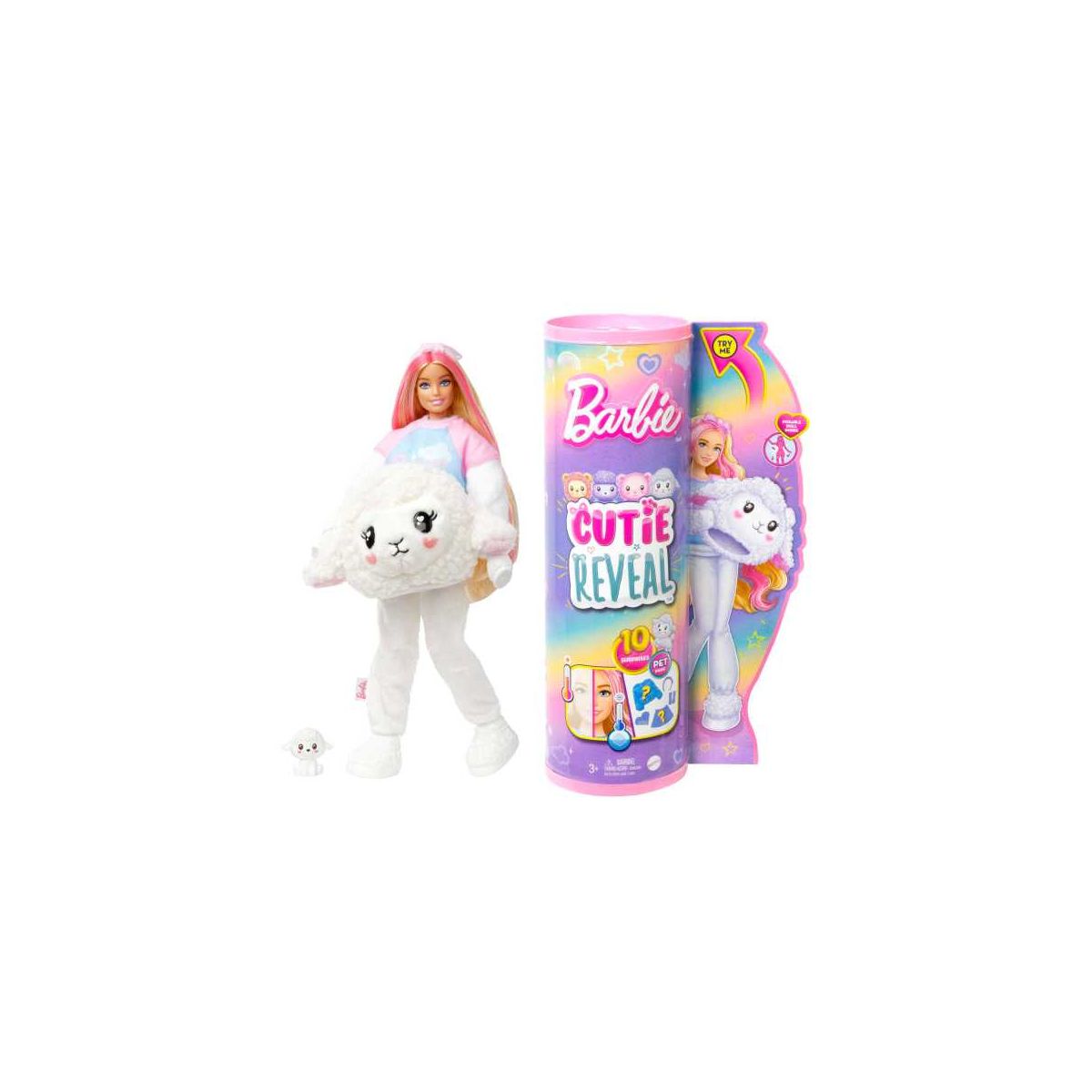 Lalka Barbie Cutie Reveal Seria Słodkie stylizacje [mm:] 290 (HKR04)