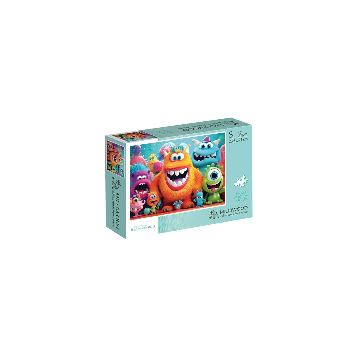 Puzzle Shaggy Monsters Milliwood (50158)