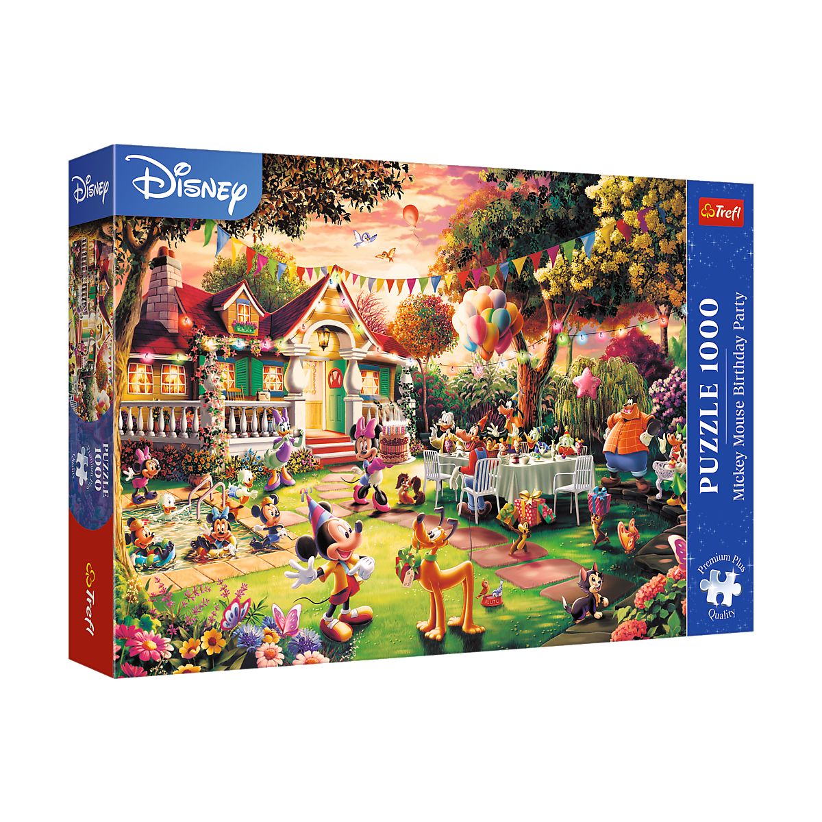 Puzzle Myszka Miki Premium Plus Przyjęcie urodzinowe 1000 el. Trefl (10915)