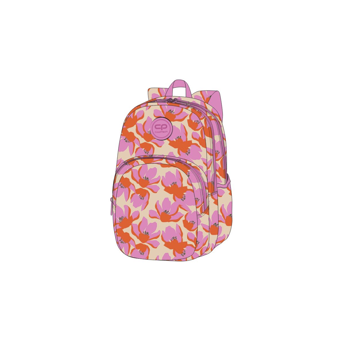 Plecak Patio Flores rosa (F109914)