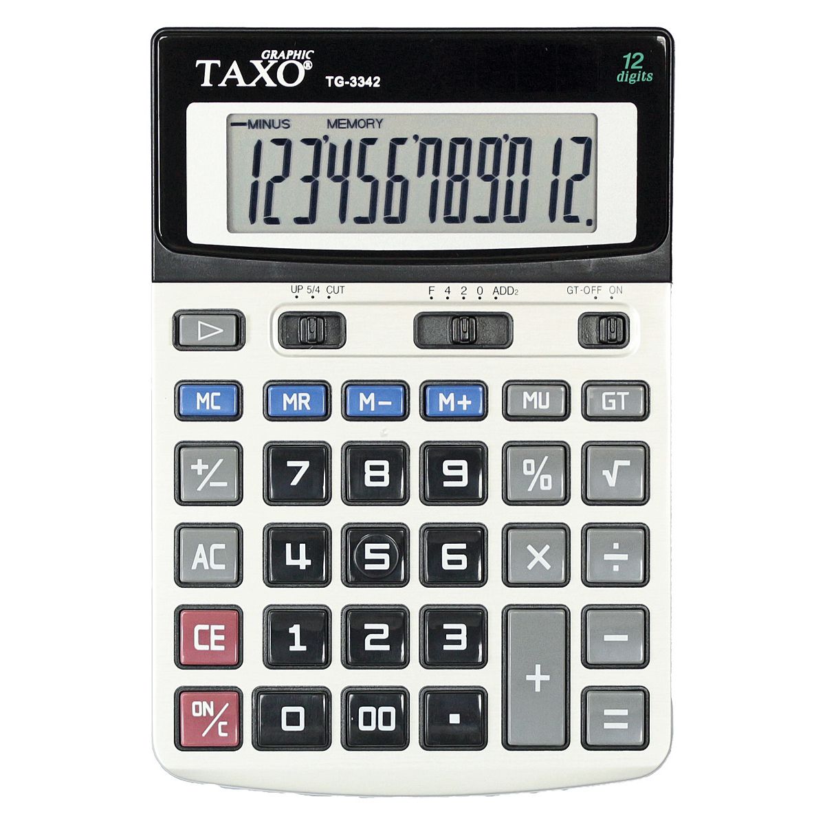 Kalkulator na biurko TG-3342 Taxo Graphic 12-pozycyjny