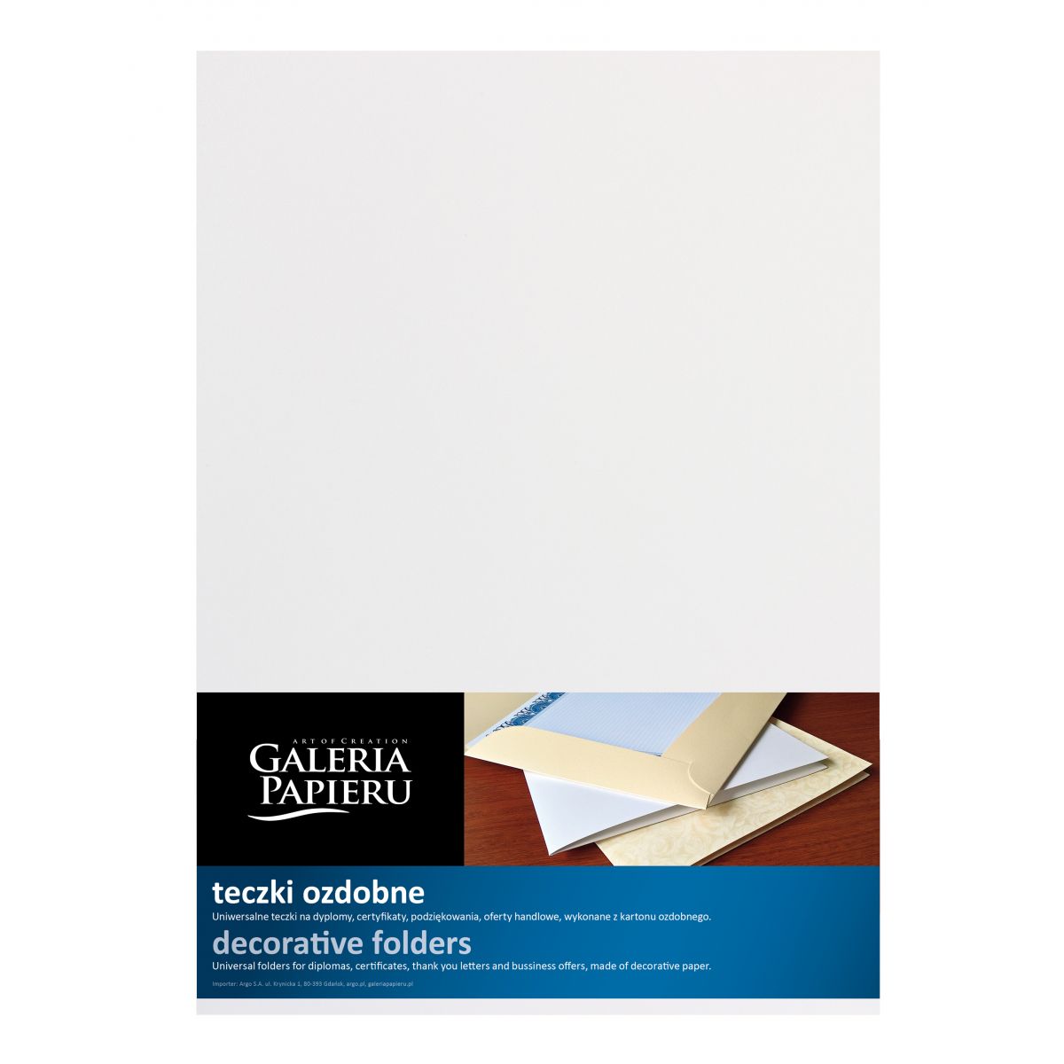 Teczka ofertowa Galeria Papieru excluso3 flap folder A4 [mm:] 255x325 (221701)