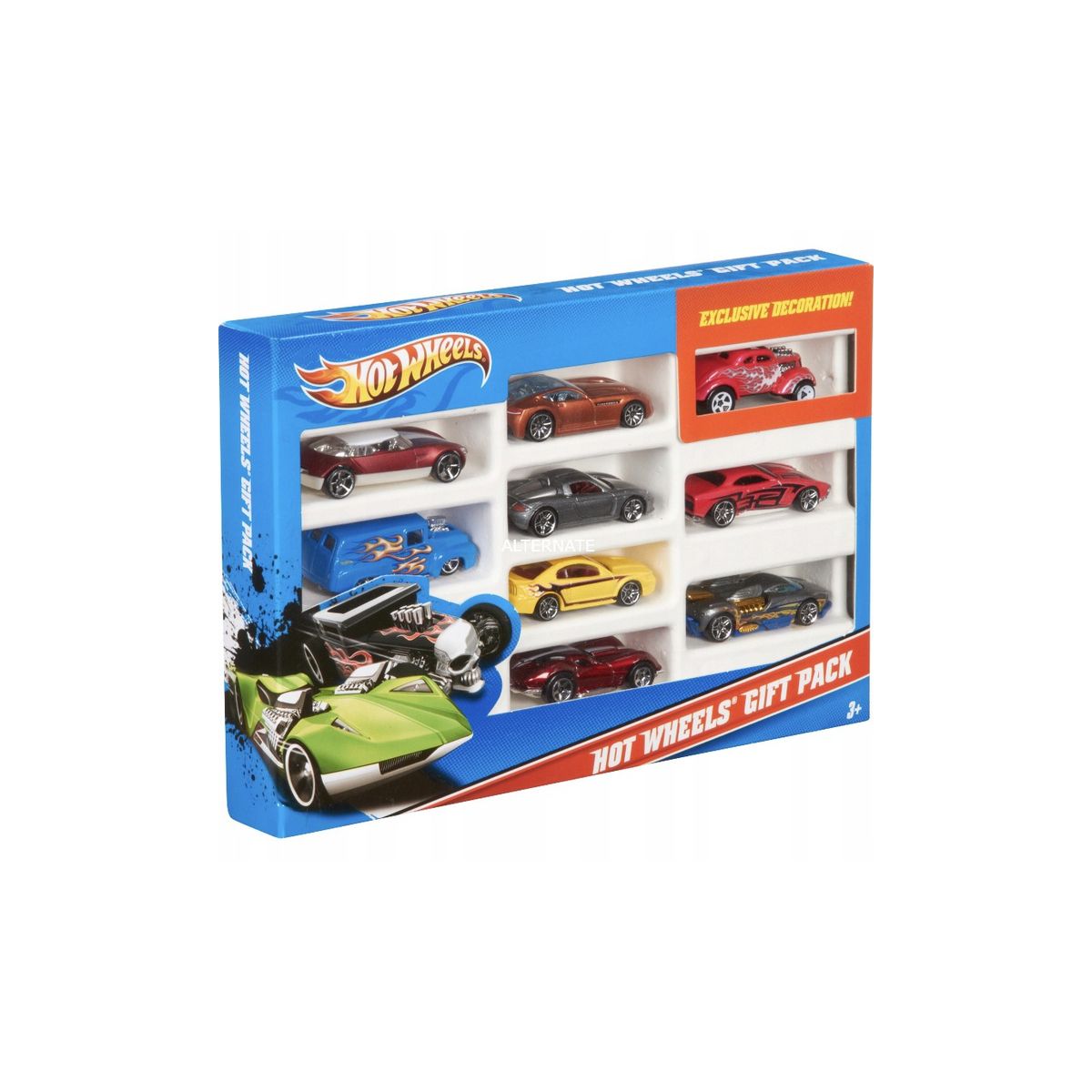 Samochód Hot Wheels zestaw 9 sztuk (X6999)