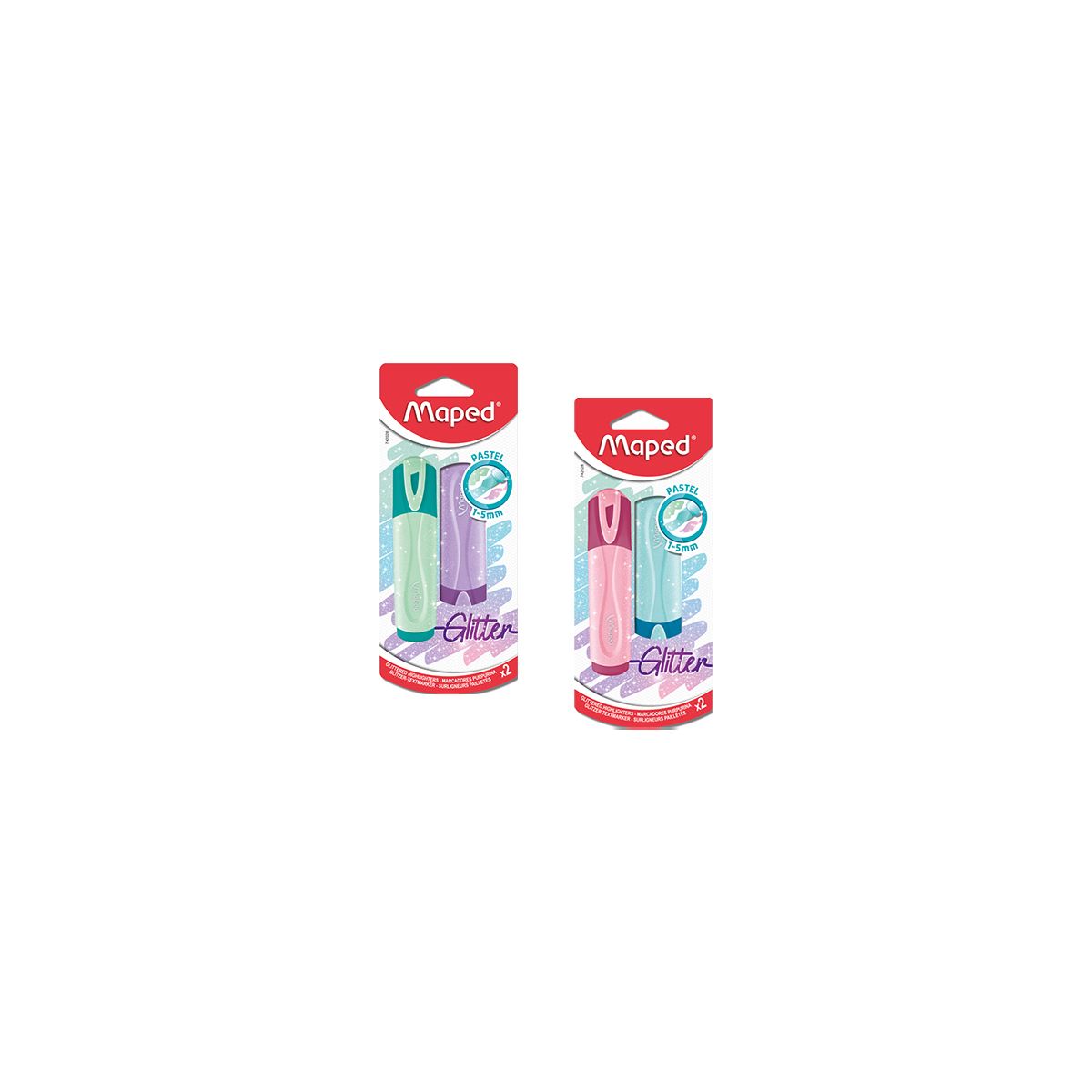 Zakreślacz Maped PEPS fluo mix 1,0-5,0mm (742028)