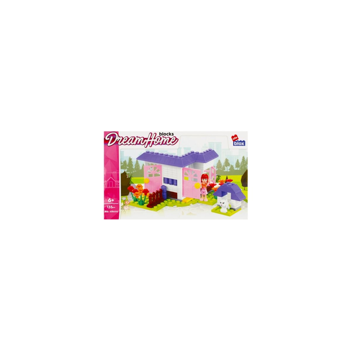 Klocki konstrukcyjne Mega Creative Alleblox Girl 135 elementów (478235)