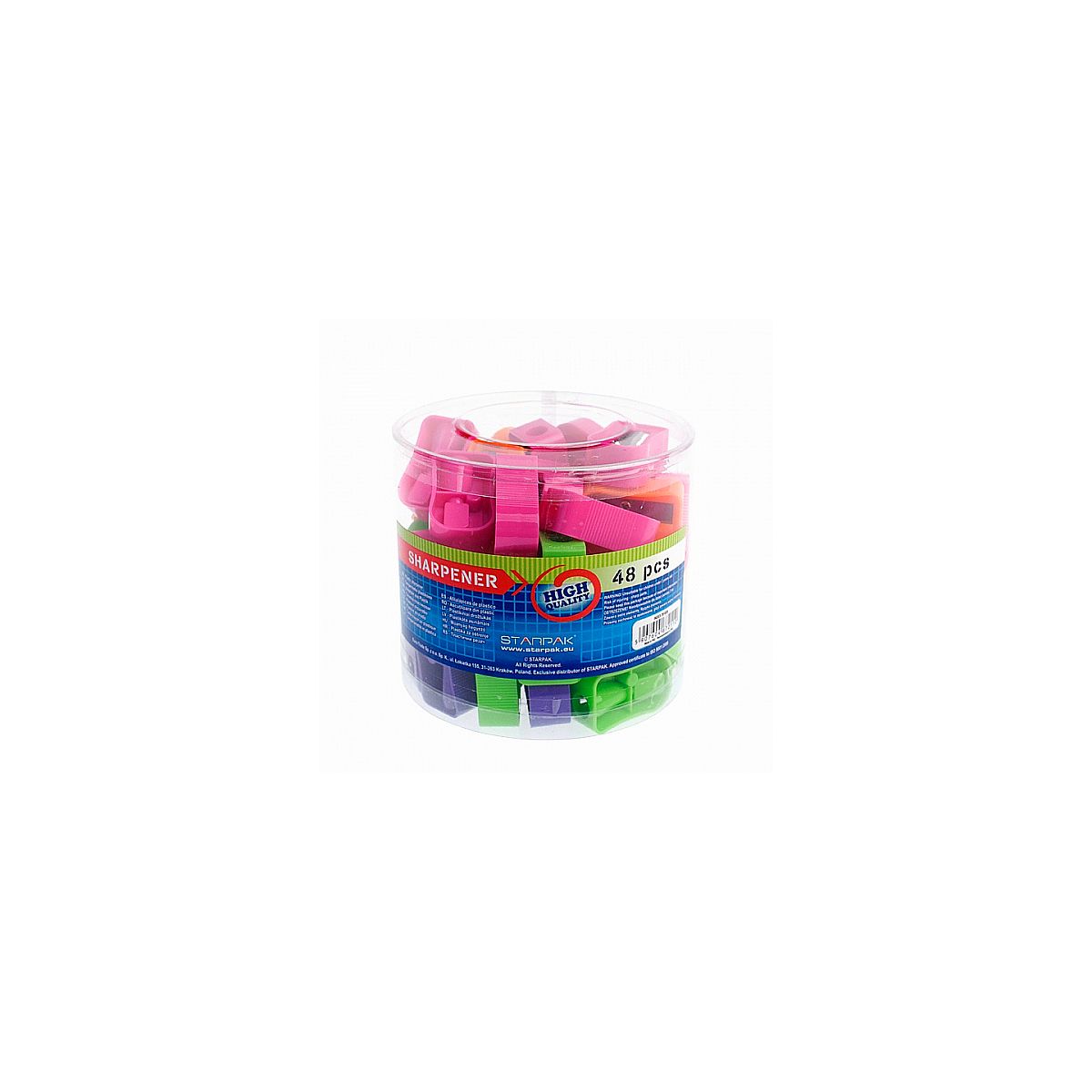 Temperówka mix plastik Starpak (261838)