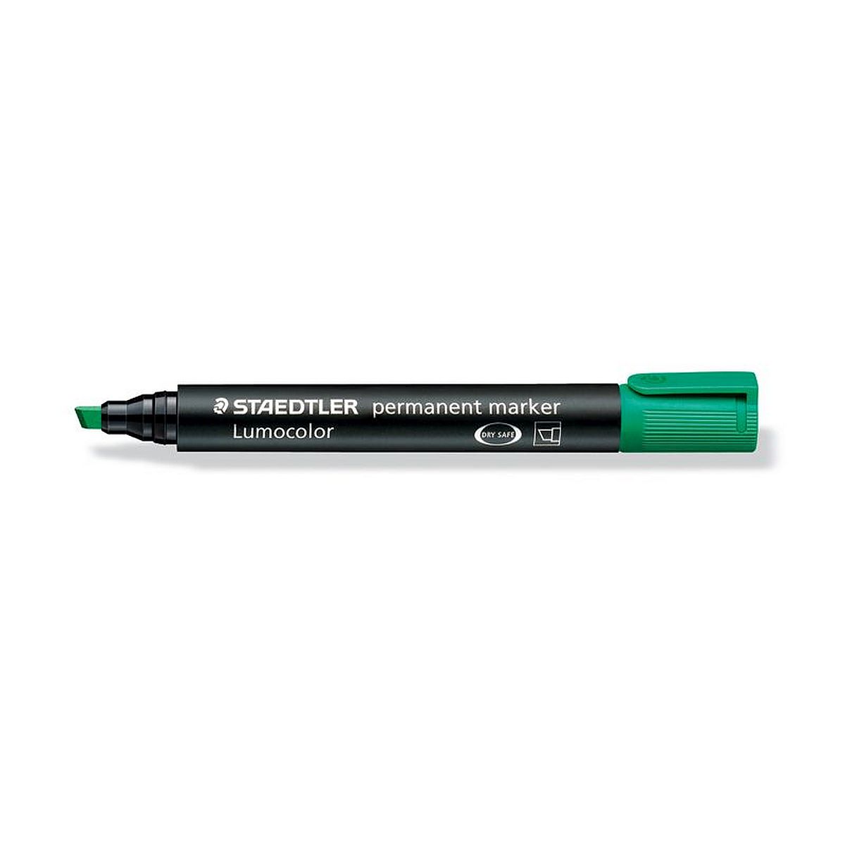 Marker permanentny Staedtler zielony 2,0-5,0mm ścięta końcówka