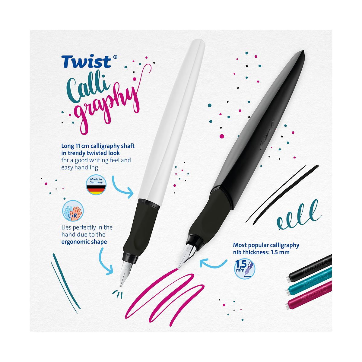 Pióro wieczne Do Kaligrafii Twist P457 Pelikan (300009996)