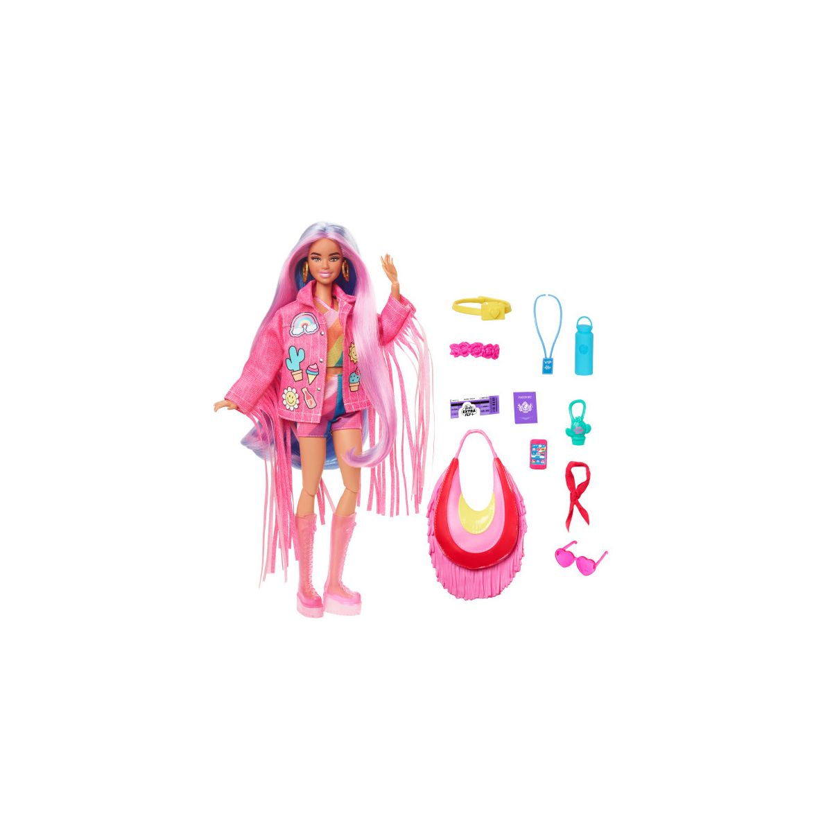 Lalka Barbie Extra Fly Hippie [mm:] 290 (HPB15)