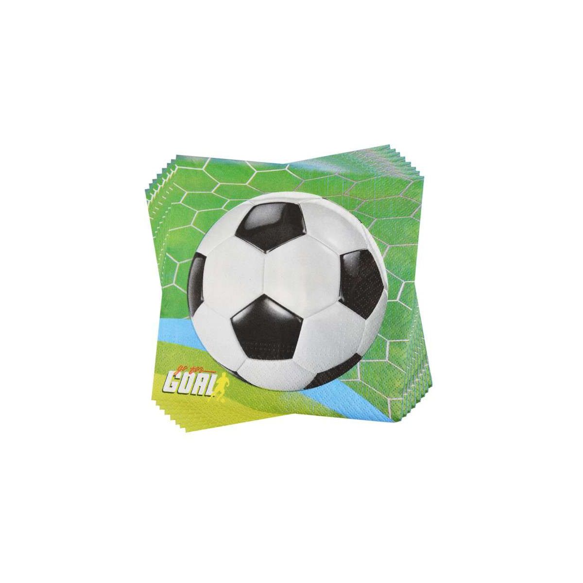 Serwetki Arpex GOL! 20szt. różne papier [mm:] 330x330 (DC7191)