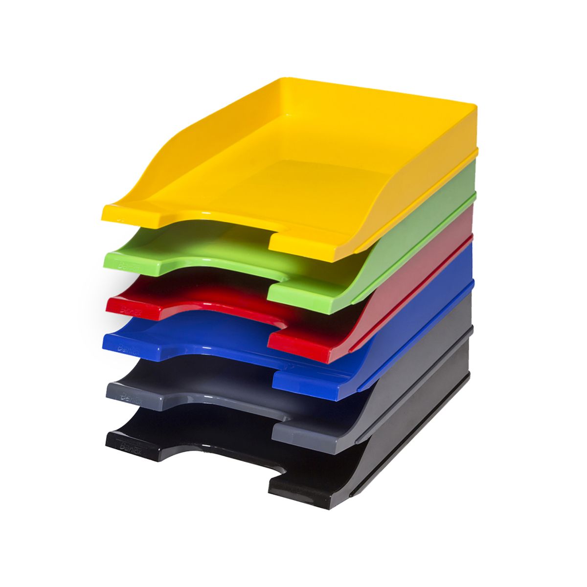 Szuflada na dokumenty Colors czarny plastik [mm:] 250x330x 55 Bantex (400050167)