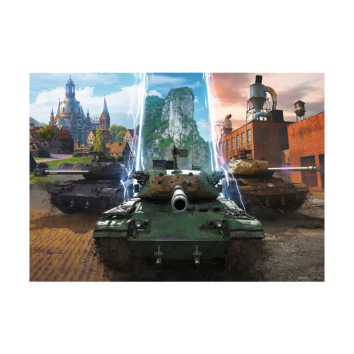 Puzzle World of Tanks Trefl (37535)
