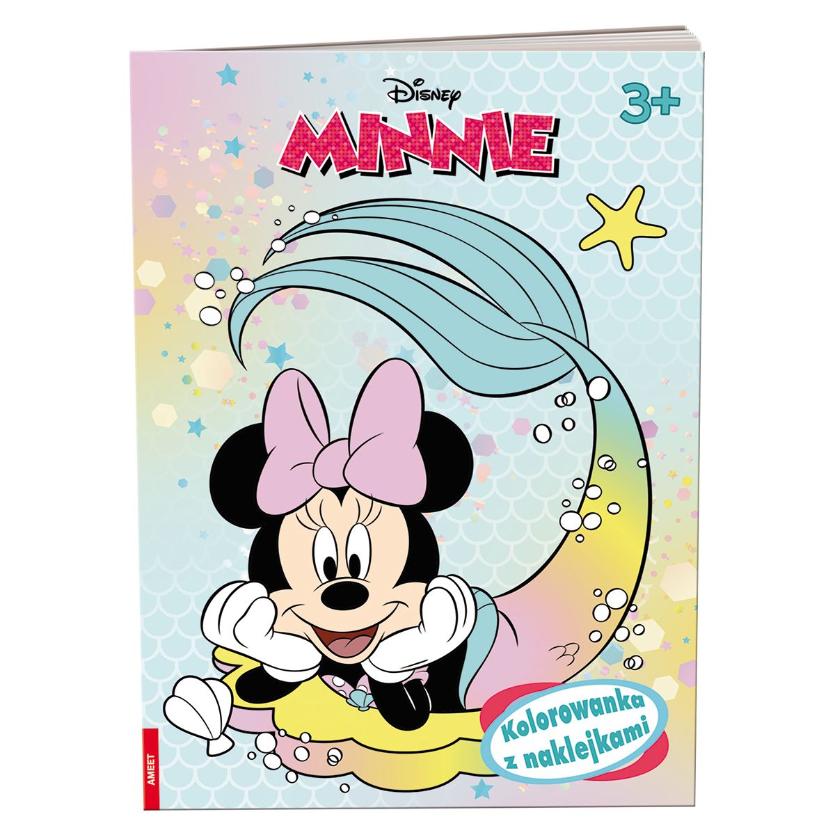 Książka dla dzieci Minnie Kolorowanka z naklejkami Ameet