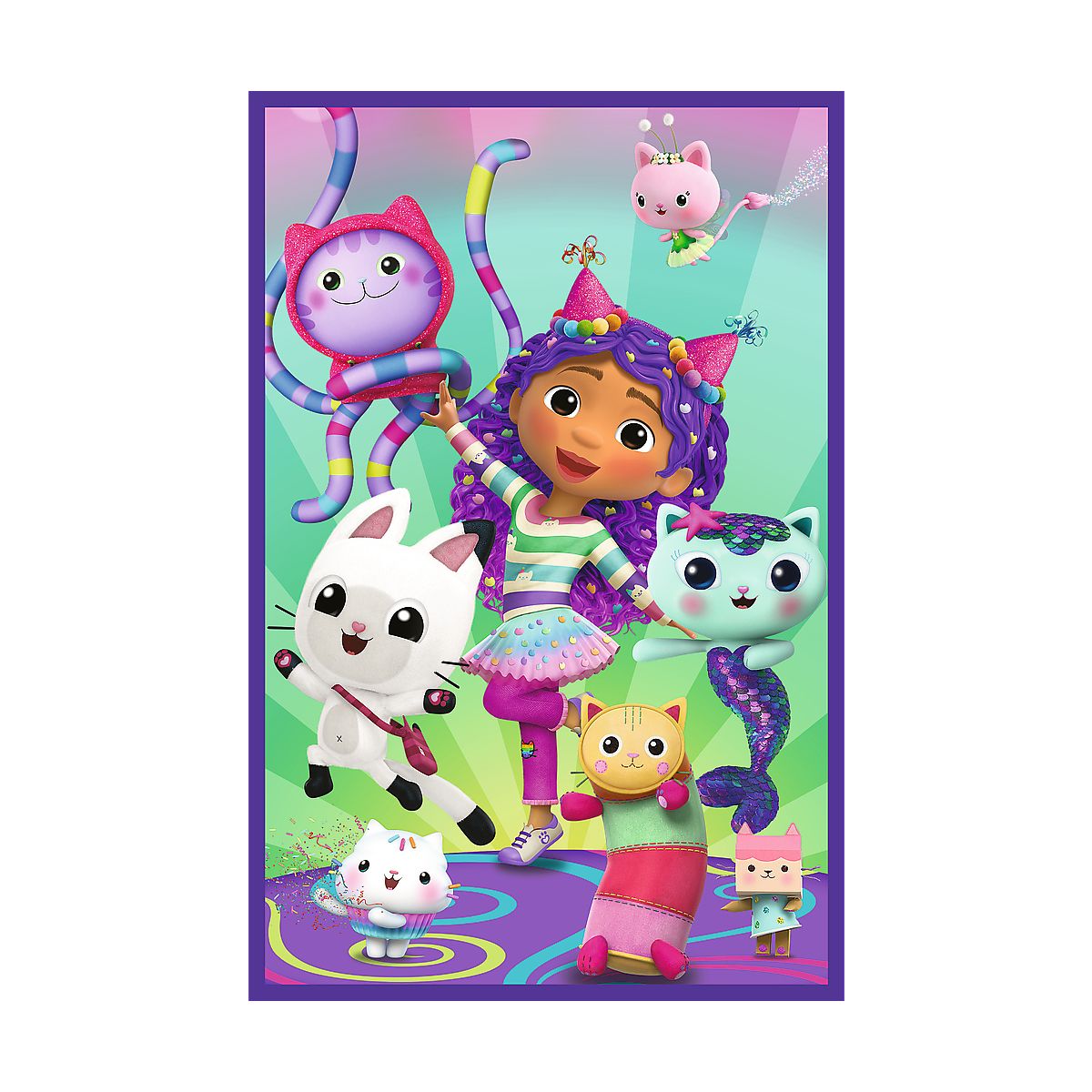 Puzzle Gabby Owady na łące 3x80 el. Trefl (34882)