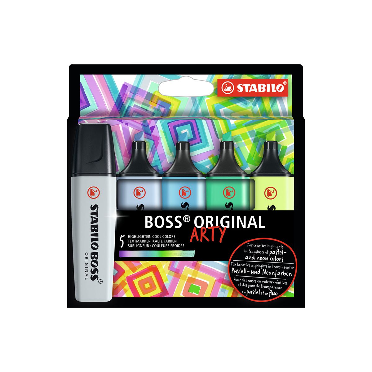 Zakreślacz BOSS wkład mix 2,0-5,0mm Stabilo (70/5-02-2-20)