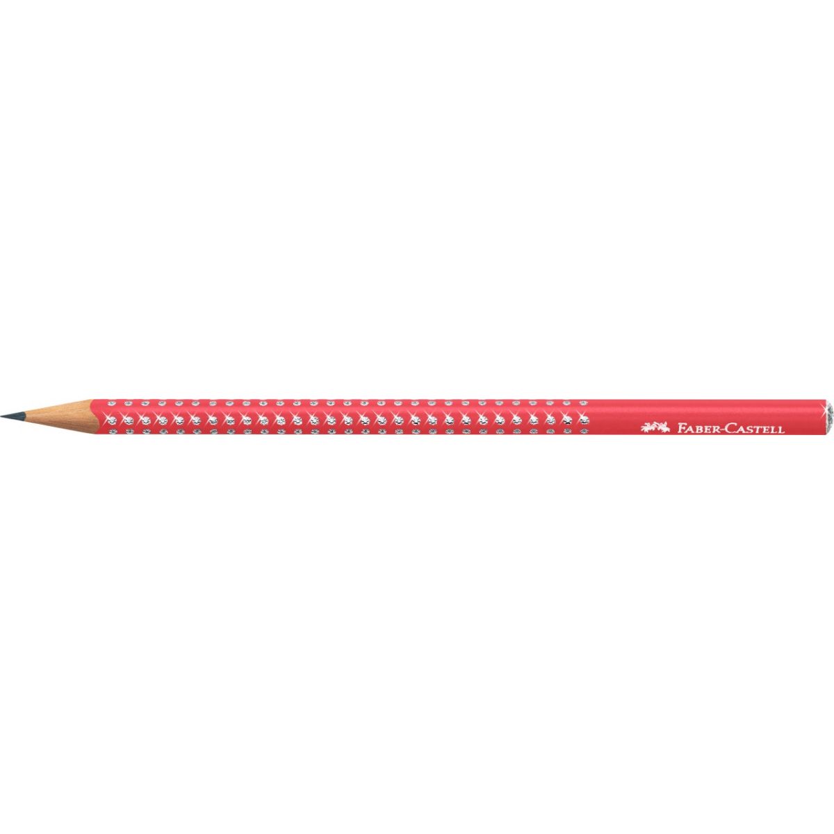 Ołówek Sparkle Pearly Czerwony (Candy Cane Red) Faber Castell (118240 FC)