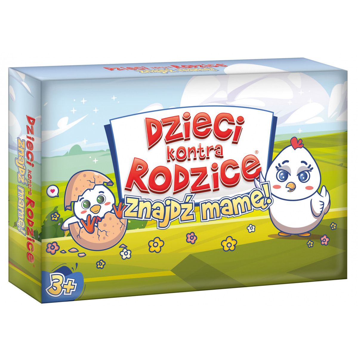 Gra karciana Dzieci kontra rodzice Znajdź Mamę! Kangur