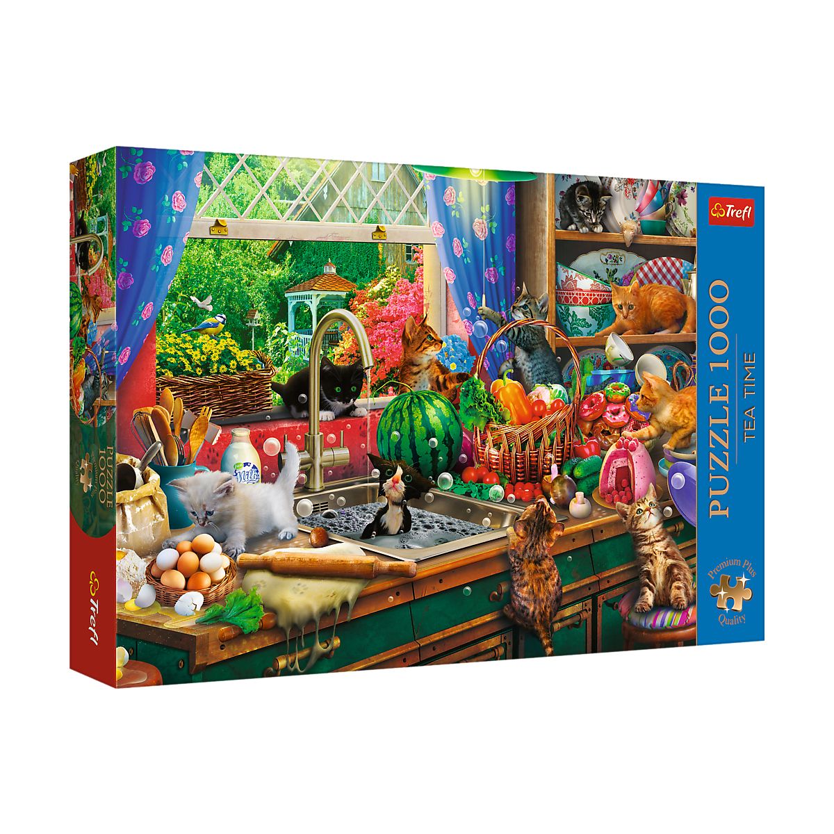 Puzzle Trefl Premium Plus Kociaki rozrabiaki 1000 el. (10839)