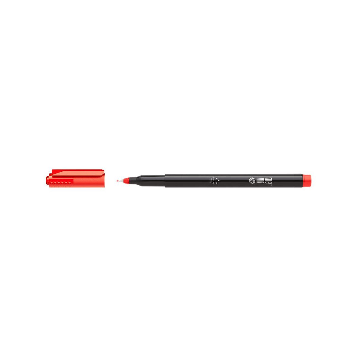 Marker permanentny czerony czerwony 1-3mm Memobe (MM250-05)
