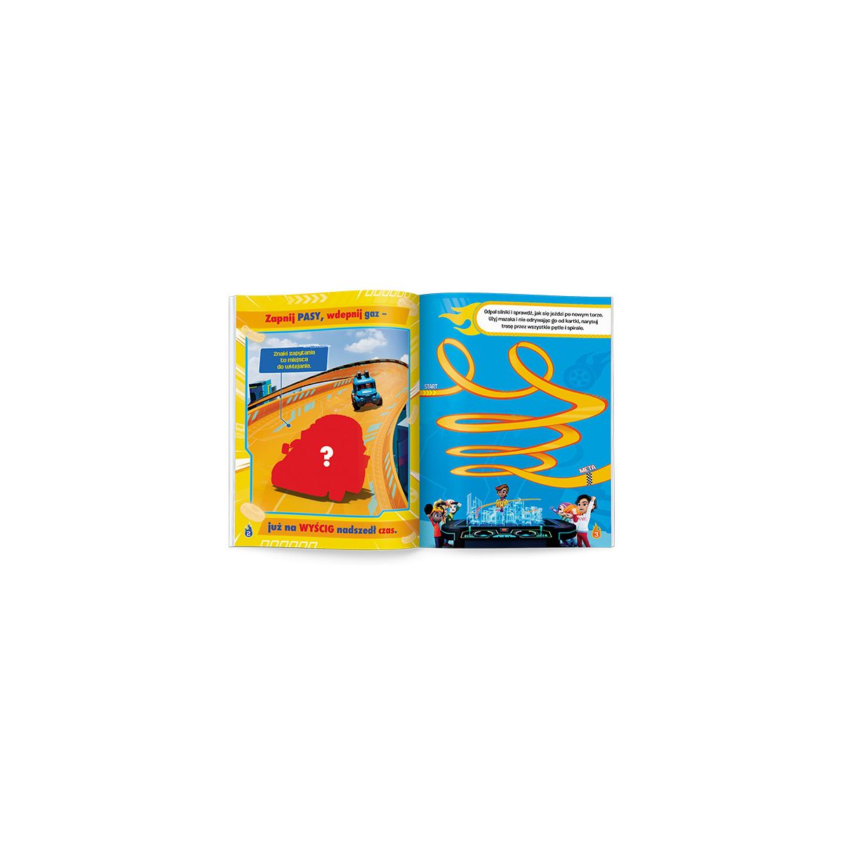 Książka dla dzieci Hot Wheels Ameet (STB 1601)