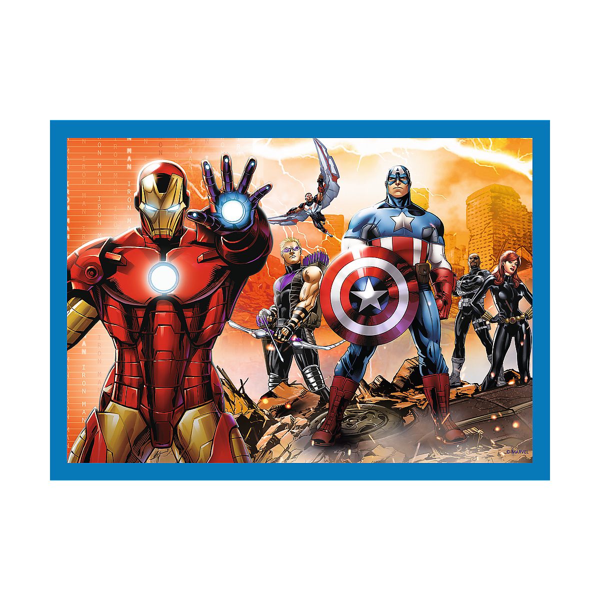 Puzzle Trefl Avengers 4w1 el. (34386)