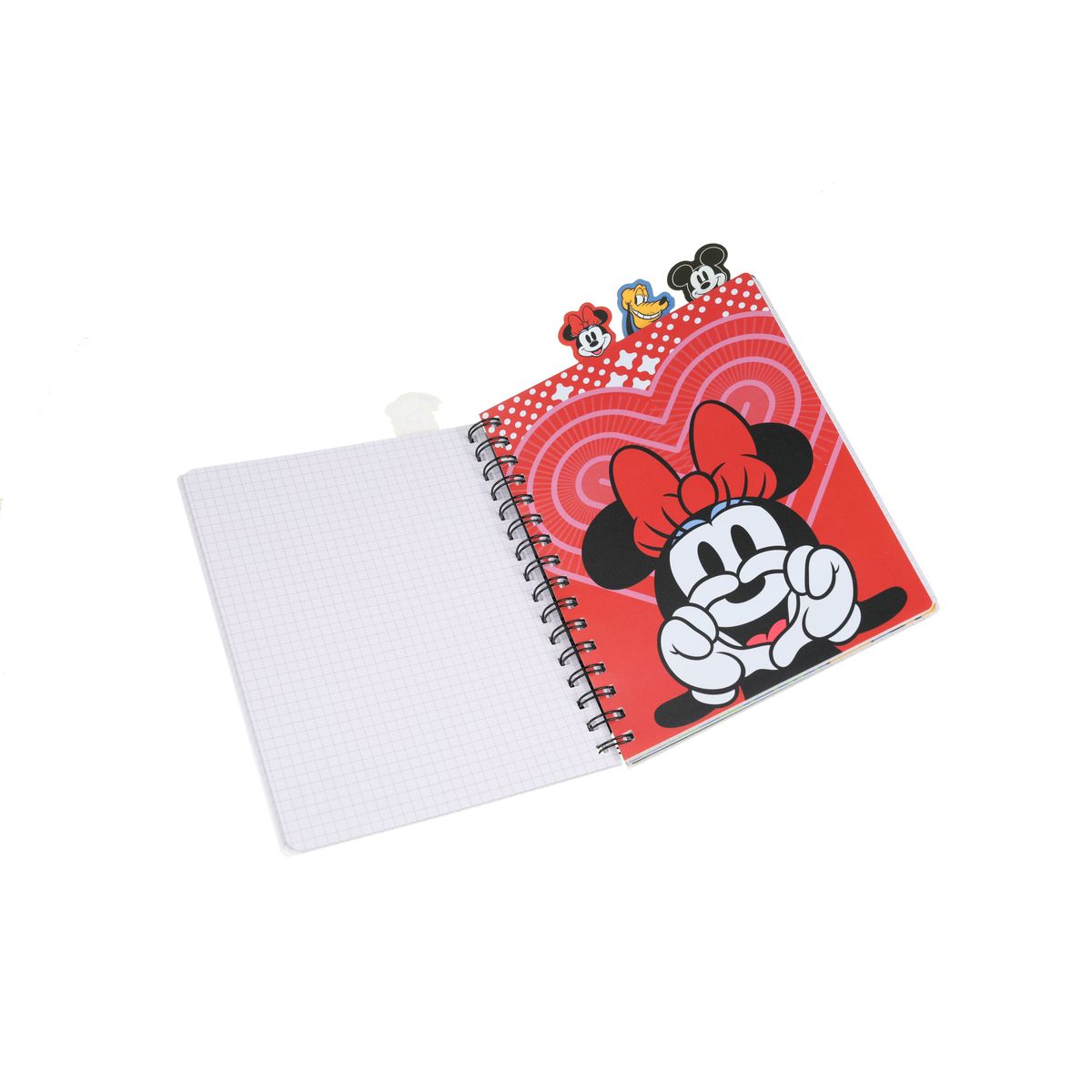 Kołozeszyt (kołobrulion) Patio Mickey Mouse B5 100k. 80g krata (15886PTR)