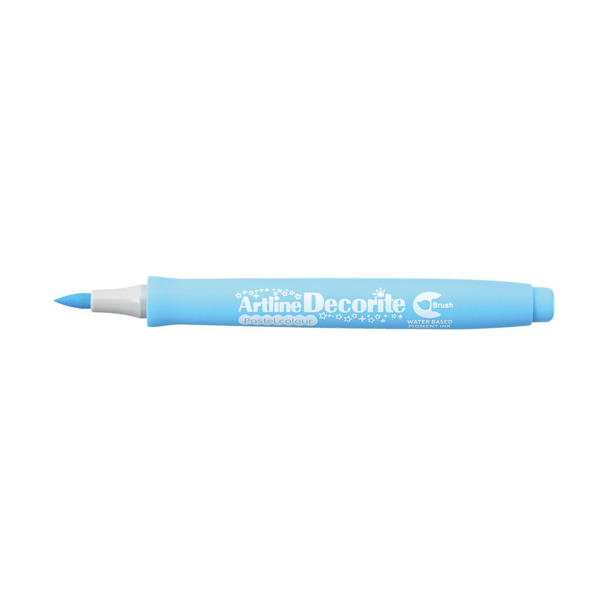 Marker specjalistyczny pastelowy decorite niebieski 1,0mm pędzelek końcówka Artline (AR-035 1 4)