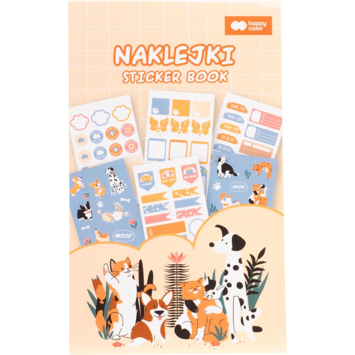 Naklejka (nalepka) Happy Color (HA 4222 1509-CD)