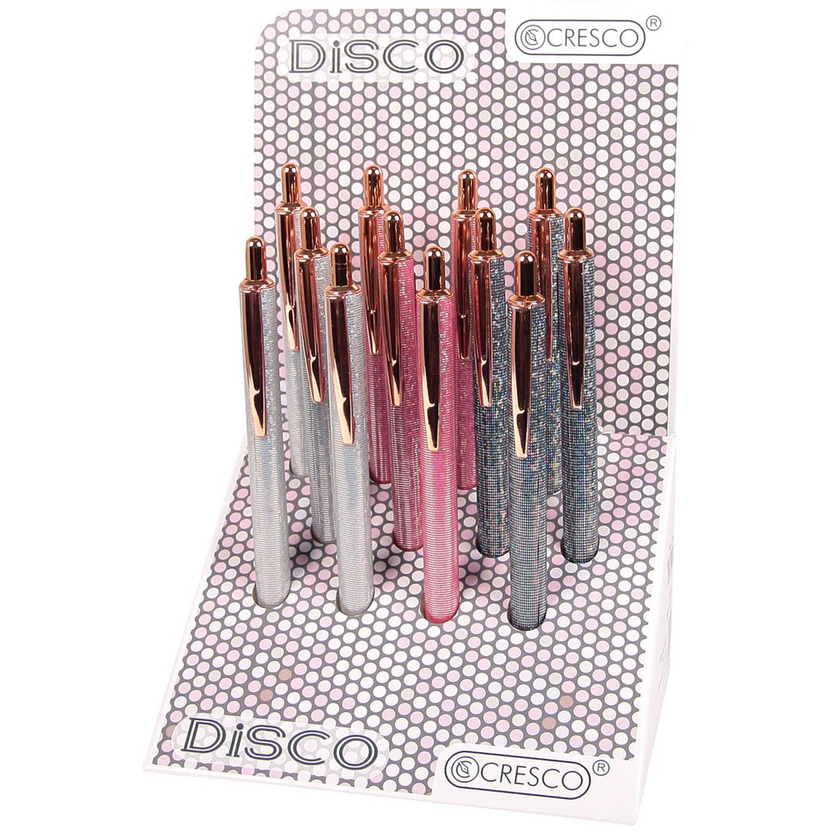 Długopis Cresco DISCO niebieski 1,0mm (750015)