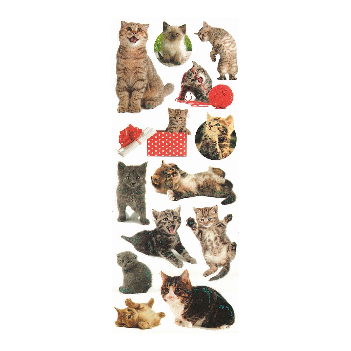 Naklejka (nalepka) Craft-Fun Series papierowe koty Titanum (1004323-3)