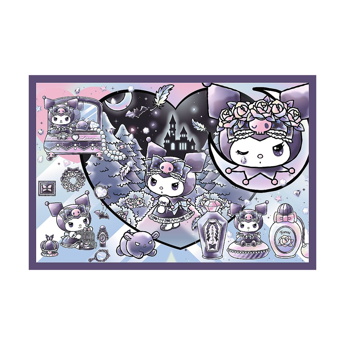 Puzzle Hello Kitty Psoty Kuromi 2x200 el. Trefl (13345)