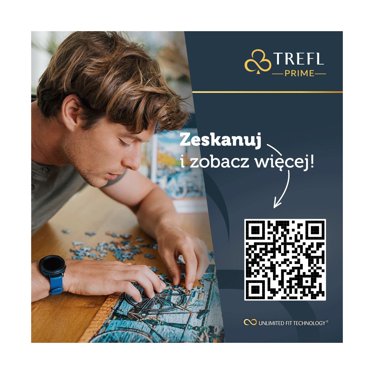 Puzzle Trefl UFT Manhattan, New York, USA 1500 el. (26189)