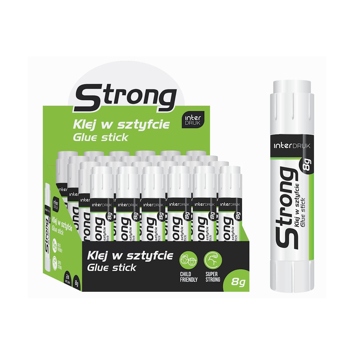 Klej w sztyfcie Noster STRONG 8g