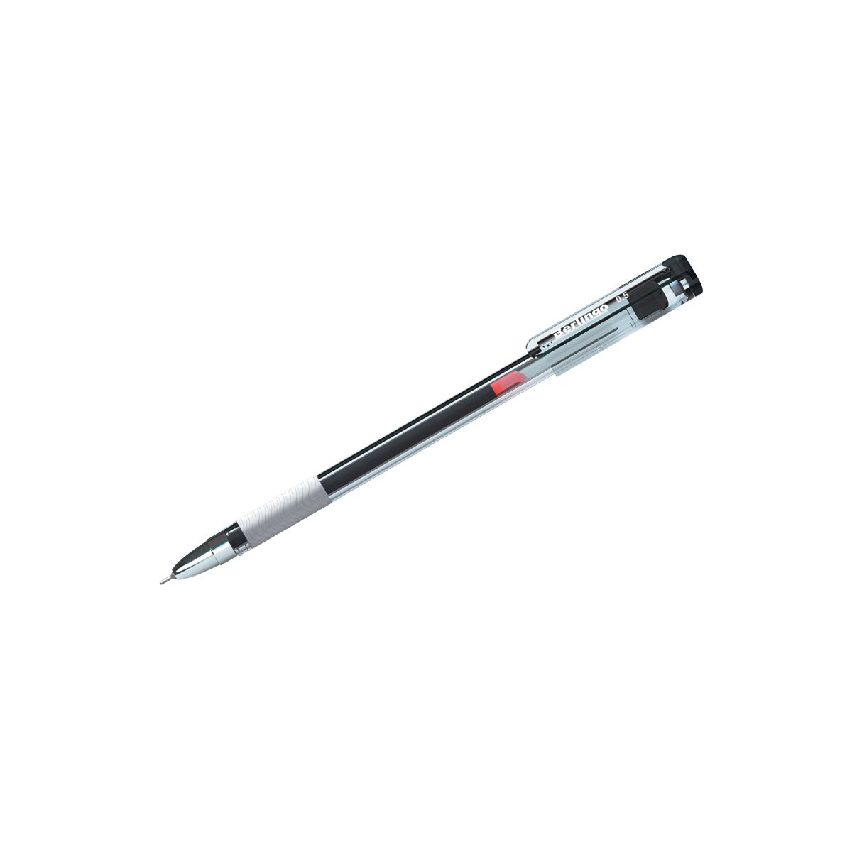 Długopis żelowy czarny 0,5mm Berlingo (133525)