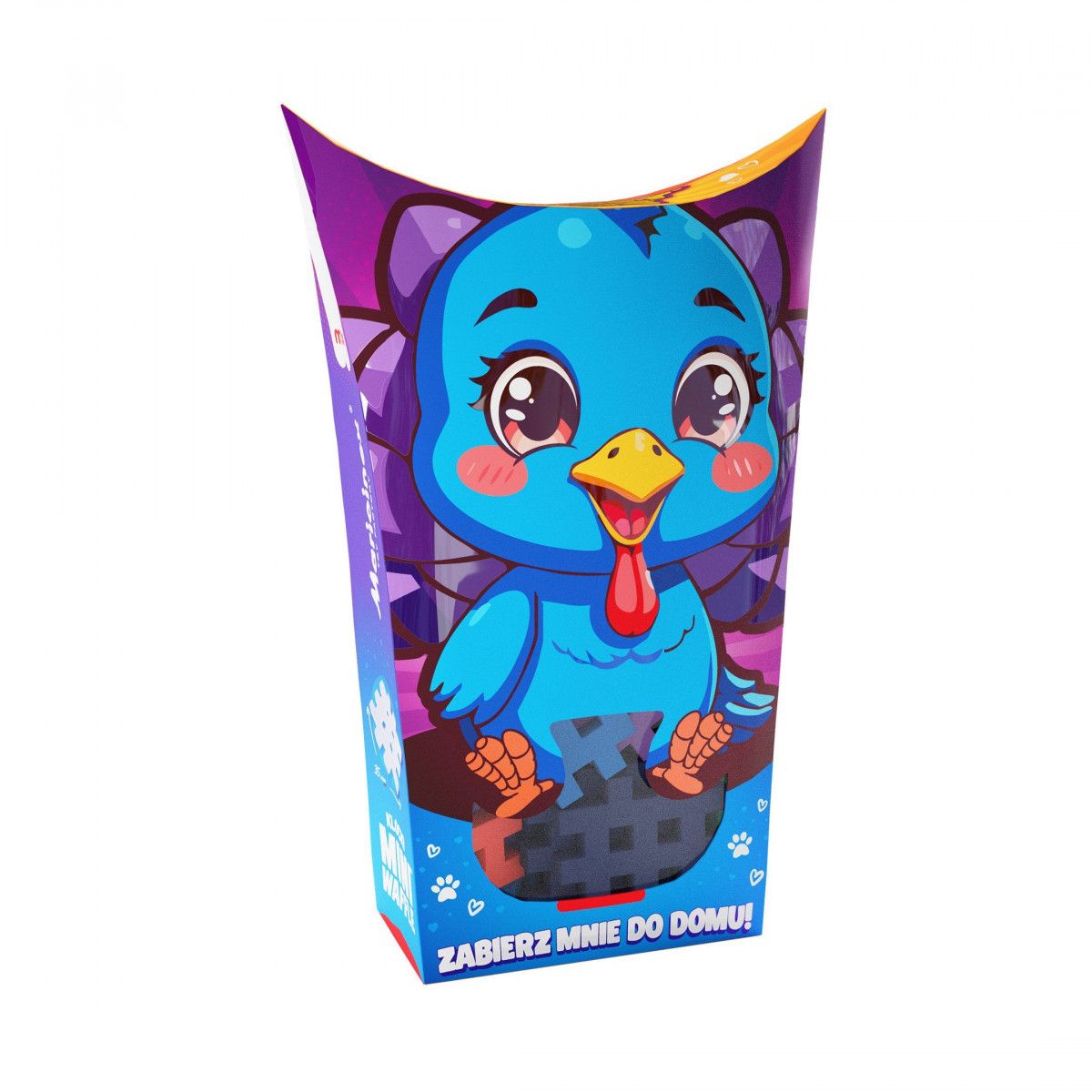 Klocki konstrukcyjne Mini Waffle Pocket Pets Indyk Marioinex (5903033907030)