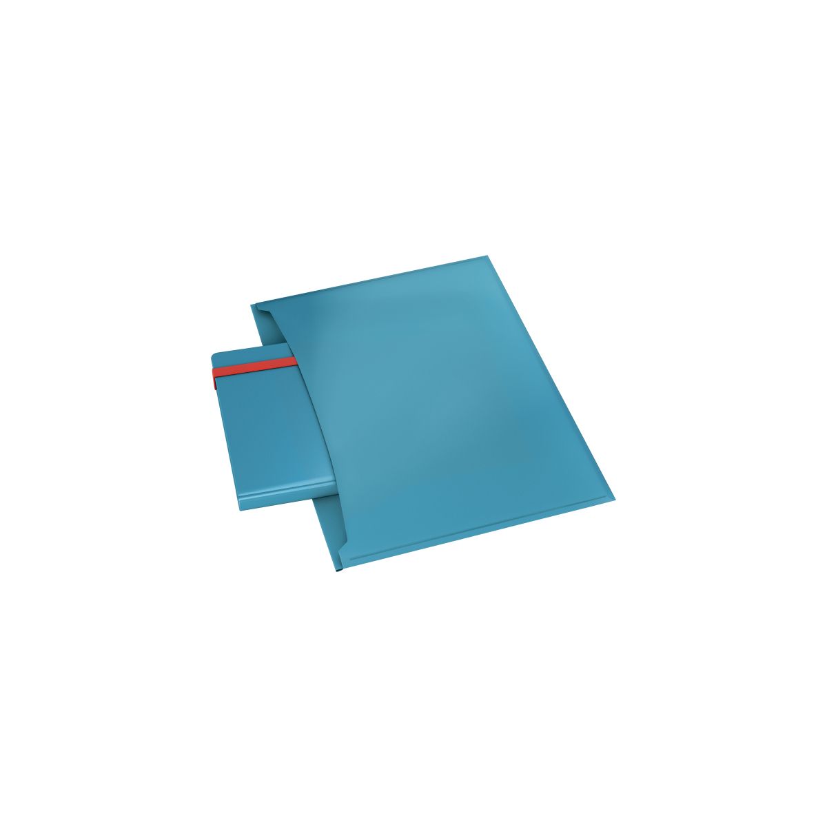 Teczka plastikowa na zatrzask Cosy A4 niebieska Leitz (47090061)